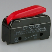 Microswitch with red lever